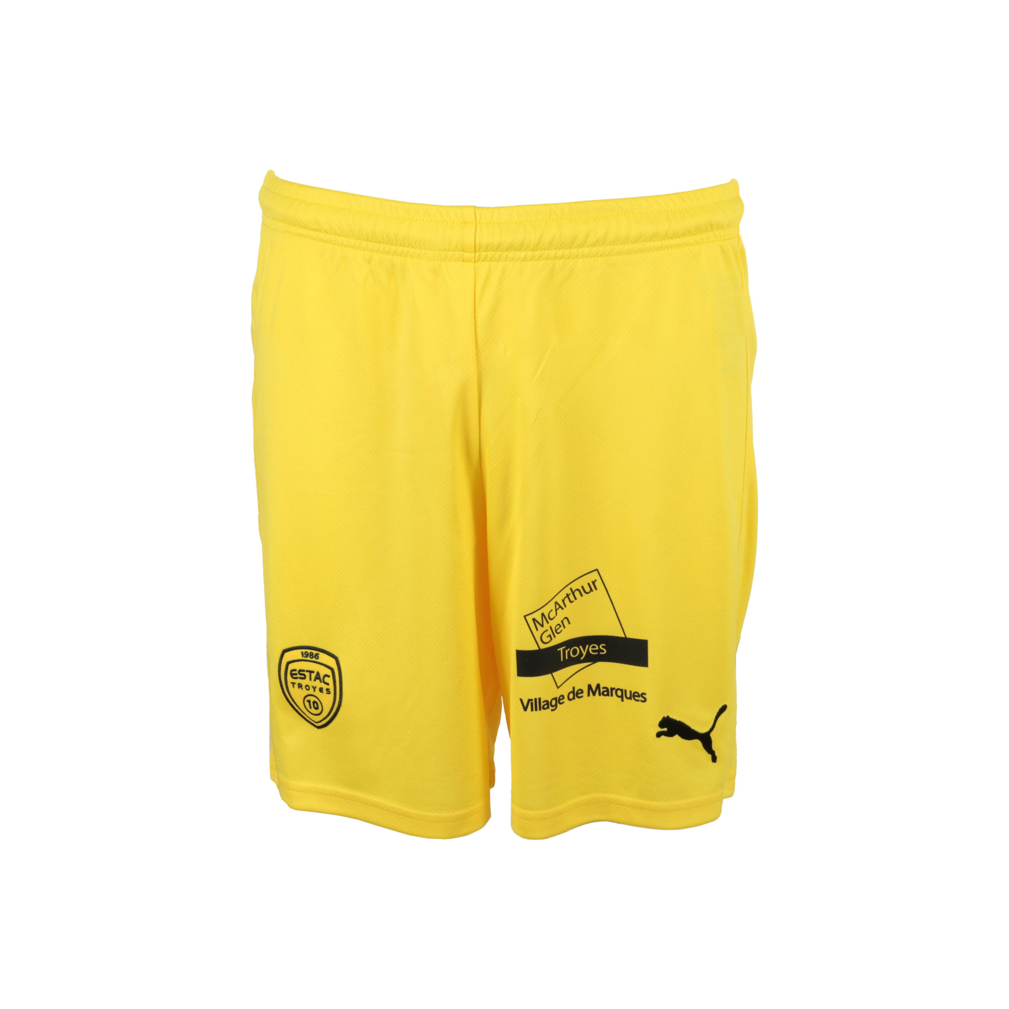 Short gardien jaune