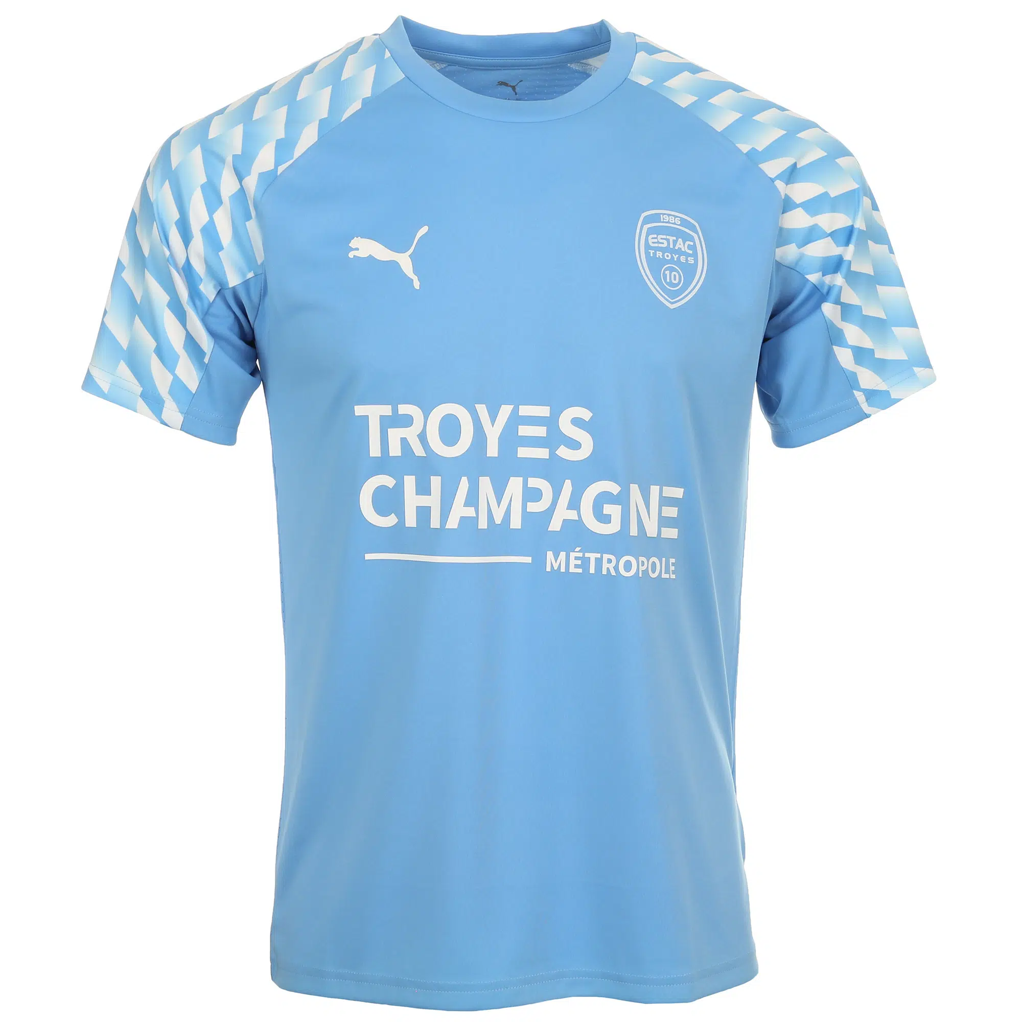 MAILLOT TRAINING BLEU CIEL